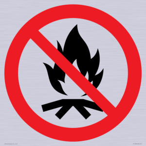 Prohibition: No campfire